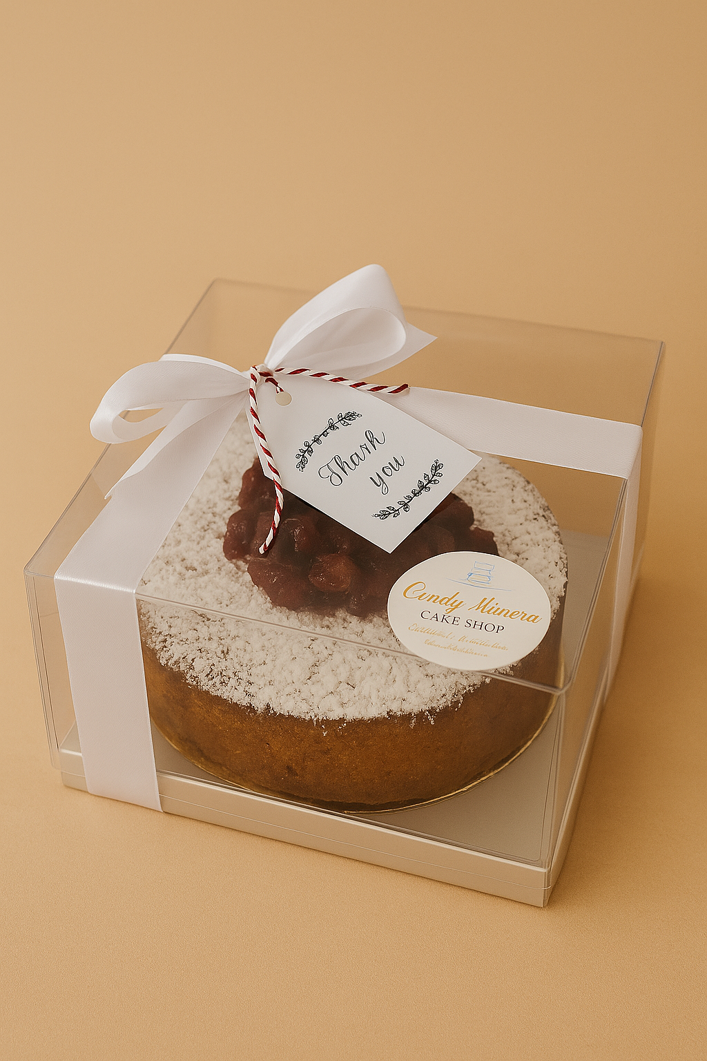 Holiday Fruit Cake 6” – Artisan Rum Fruit Cake Gift | Cindy Múnera Cake Shop