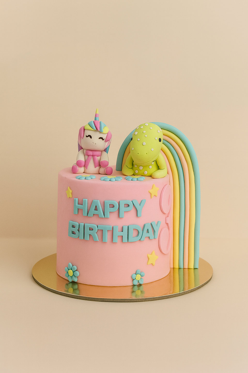 Custom Signature Cake – Elegant Designs with Ganache or Fondant Finish